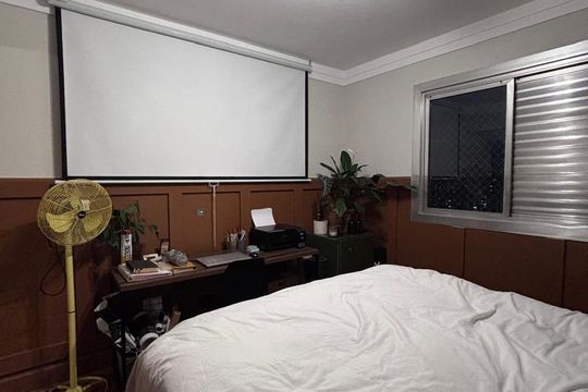 Quarto de apartamento à venda com 1 quarto, 60m² em Vila Ipojuca, São Paulo