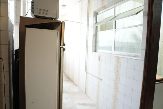 Cozinha de apartamento à venda com 4 quartos, 135m² em Cidade Jardim, Belo Horizonte
