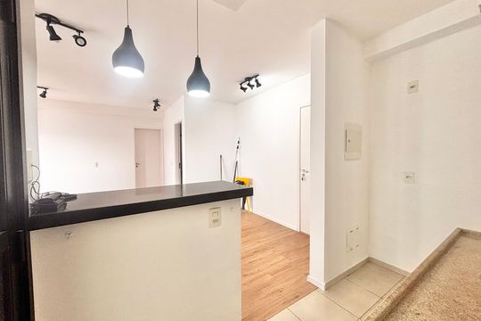 Cozinha de apartamento para alugar com 1 quarto, 61m² em Continental, Osasco