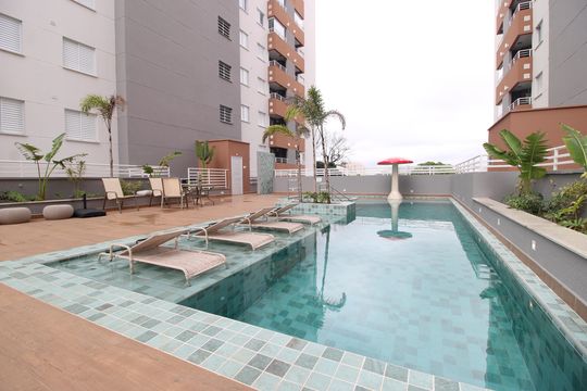 Área comum de apartamento para alugar com 2 quartos, 42m² em Vila Brasil, São Paulo