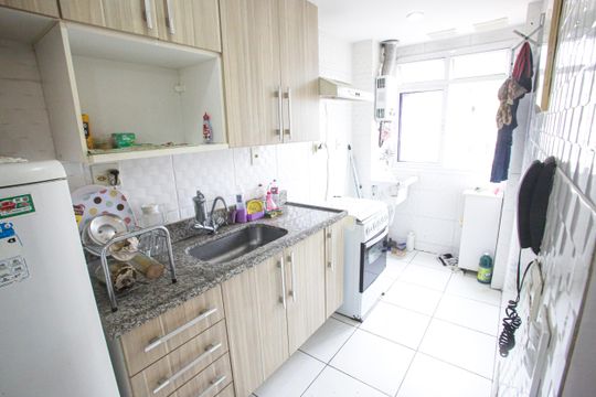 Cozinha de apartamento para alugar com 2 quartos, 55m² em Pechincha, Rio de Janeiro