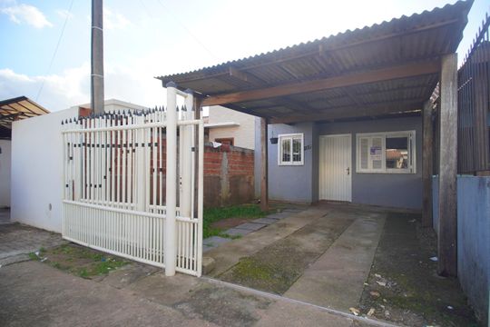 Fachada de casa para alugar com 2 quartos, 51m² em Campina, São Leopoldo