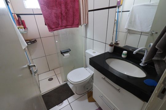 Banheiro de apartamento para alugar com 2 quartos, 50m² em Lagoinha, Ribeirão Preto