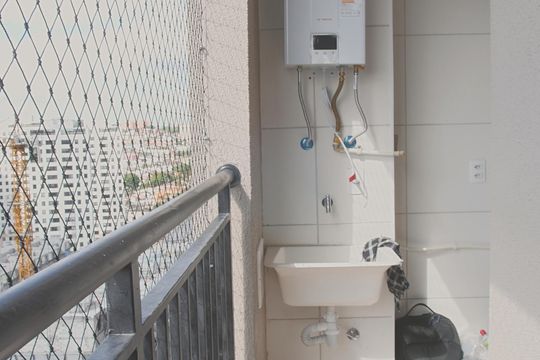 Área de Serviço de apartamento para alugar com 2 quartos, 40m² em Usina Piratininga, São Paulo