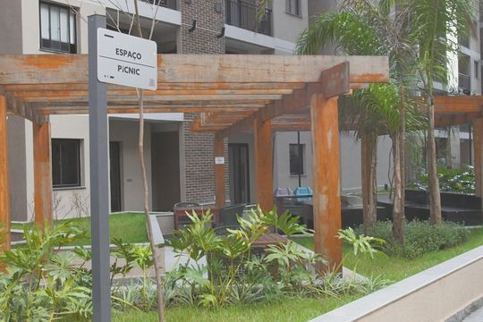 Área comum de apartamento para alugar com 2 quartos, 40m² em Usina Piratininga, São Paulo