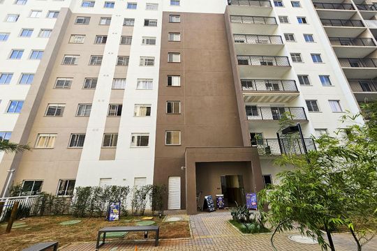 Fachada do Prédio de apartamento para alugar com 2 quartos, 35m² em Vila Andrade, São Paulo