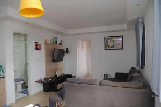 Sala de apartamento para alugar com 1 quarto, 45m² em Vila Carmosina, São Paulo