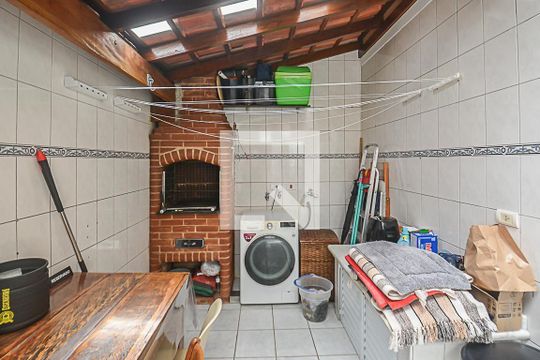 Área comum - Churrasqueira de apartamento à venda com 2 quartos, 60m² em Jardim das Quatro Marias, São Bernardo do Campo