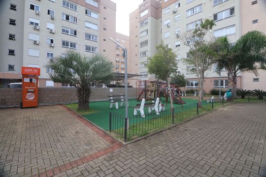 Área comum de apartamento à venda com 2 quartos, 54m² em Fátima, Canoas
