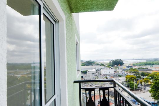 Varanda do Quarto 1 de apartamento para alugar com 2 quartos, 40m² em Macedo, Guarulhos