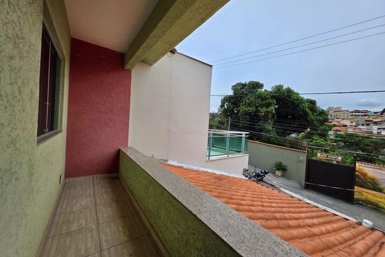 Suíte - Varanda de casa para alugar com 5 quartos, 250m² em São João Batista, Belo Horizonte