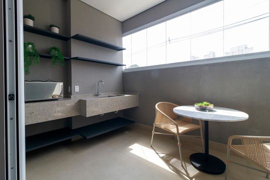 Área comum de apartamento à venda com 2 quartos, 63m² em Vila Cruzeiro, São Paulo
