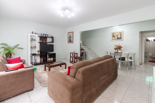 Sala de casa para alugar com 3 quartos, 100m² em Cidade Monções, São Paulo