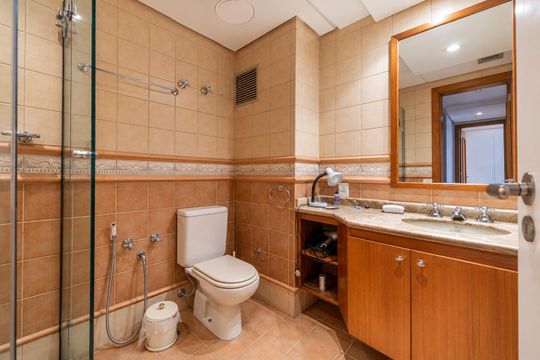 Banheiro 2 de apartamento para alugar com 3 quartos, 138m² em Bela Vista, Porto Alegre