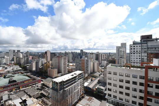 Vista do Studio de apartamento para alugar com 1 quarto, 47m² em Centro, Curitiba