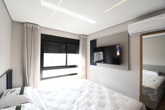 Studio de apartamento para alugar com 1 quarto, 47m² em Centro, Curitiba