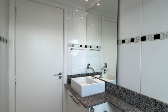 Banheiro Social de apartamento para alugar com 2 quartos, 69m² em Taboão, São Bernardo do Campo