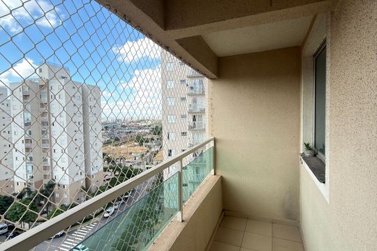 Sala Sacada  de apartamento para alugar com 2 quartos, 69m² em Taboão, São Bernardo do Campo