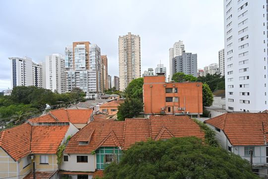 Vista da Varanda de kitnet/studio para alugar com 1 quarto, 26m² em Vila Clementino, São Paulo