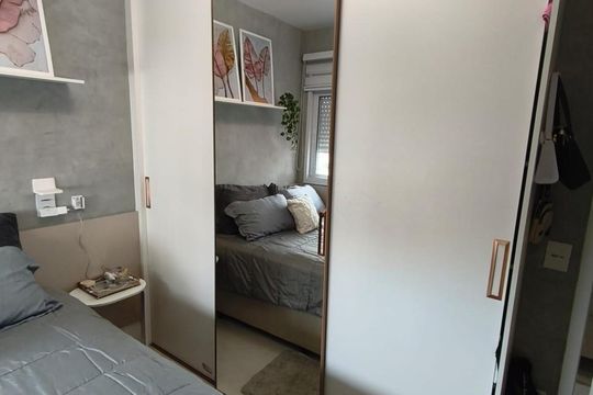 Quarto de apartamento à venda com 3 quartos, 180m² em Jardim Caboré, São Paulo