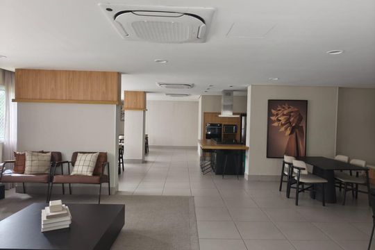 Hall Social de apartamento à venda com 3 quartos, 180m² em Jardim Caboré, São Paulo