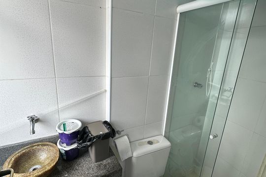 Área de Serviço de apartamento para alugar com 3 quartos, 135m² em Itararé, São Vicente
