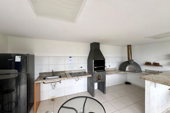 Área comum - Churrasqueira de apartamento para alugar com 2 quartos, 47m² em Taquara, Rio de Janeiro