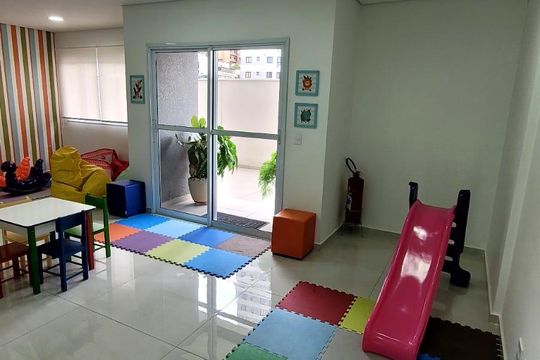 Área externa de apartamento à venda com 2 quartos, 55m² em Parada Inglesa, São Paulo