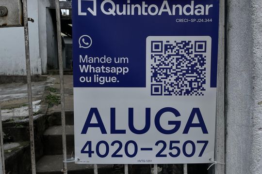 Placa HVTG 1251 de apartamento para alugar com 1 quarto, 40m² em Parque Boturussu, São Paulo