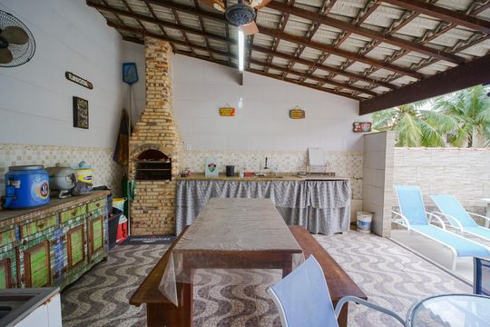 Área gourmet de casa para alugar com 2 quartos, 75m² em Itaupuaçu, Maricá
