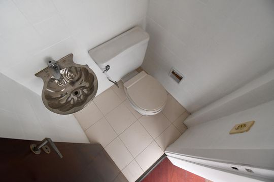 Lavabo de apartamento à venda com 3 quartos, 119m² em São Francisco, Curitiba