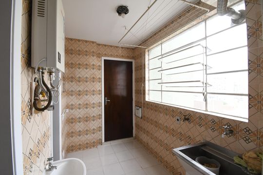 Área de Serviço de apartamento à venda com 3 quartos, 119m² em São Francisco, Curitiba