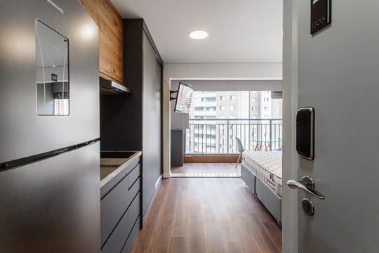 Kitnet/Studio à venda com 1 quarto, 25m² em Indianópolis, São Paulo