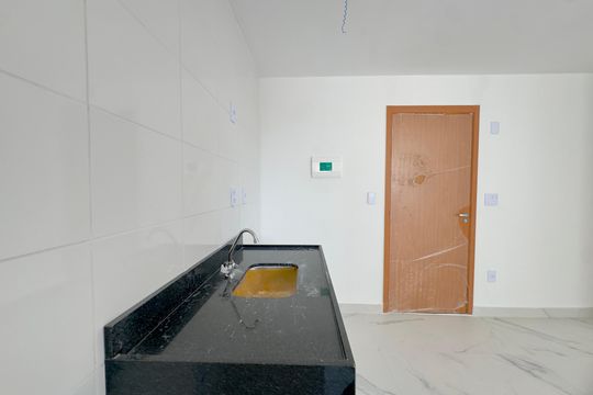 Cozinha de apartamento para alugar com 2 quartos, 40m² em Vila Nova Bonsucesso, Guarulhos