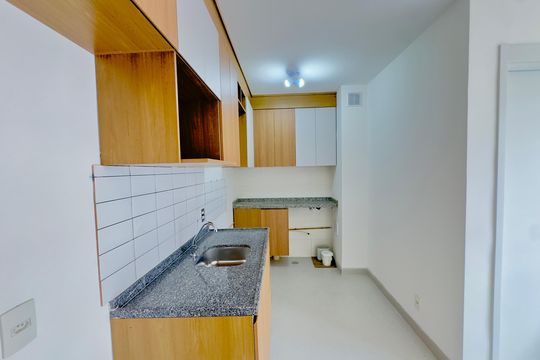 Cozinha de apartamento para alugar com 2 quartos, 38m² em Picanço, Guarulhos