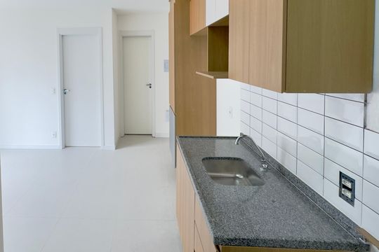 Cozinha de apartamento para alugar com 2 quartos, 38m² em Picanço, Guarulhos