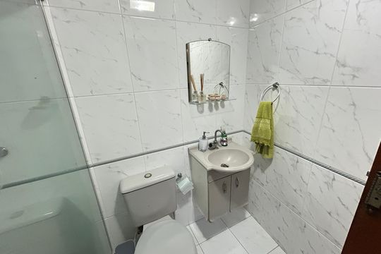 Banheiro Social 2 de casa de condomínio à venda com 3 quartos, 215m² em Méier, Rio de Janeiro