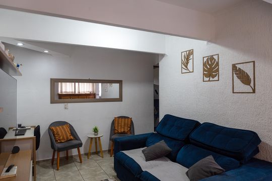 Sala de apartamento à venda com 2 quartos, 66m² em Parque Cecap, Guarulhos