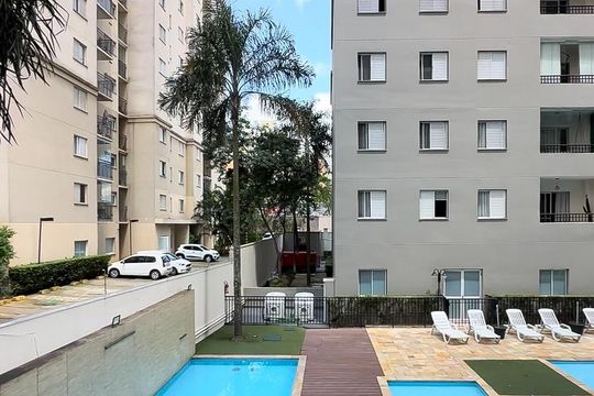 Vista da Suíte  de apartamento à venda com 2 quartos, 87m² em Nova Petrópolis, São Bernardo do Campo