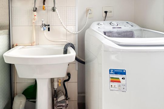 Área de Serviço de apartamento à venda com 2 quartos, 87m² em Nova Petrópolis, São Bernardo do Campo