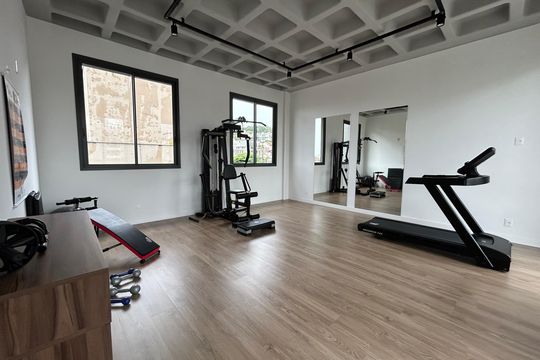 Área comum - Academia de kitnet/studio para alugar com 1 quarto, 35m² em Pantanal, Florianópolis