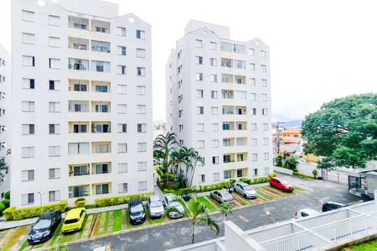 Vista  de kitnet/studio para alugar com 1 quarto, 31m² em Picanço, Guarulhos