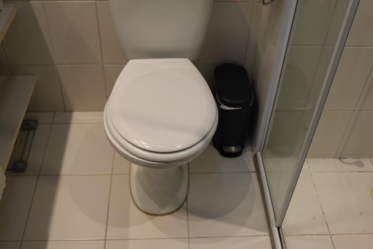 Banheiro de apartamento à venda com 2 quartos, 55m² em Jardim Tupanci, Barueri