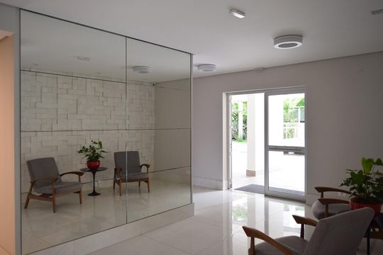 Hall social de apartamento para alugar com 3 quartos, 80m² em Jardim Paulista, São Paulo