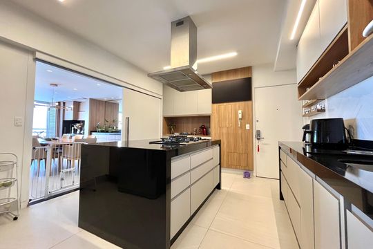 Cozinha de apartamento à venda com 3 quartos, 168m² em Vila da Saúde, São Paulo