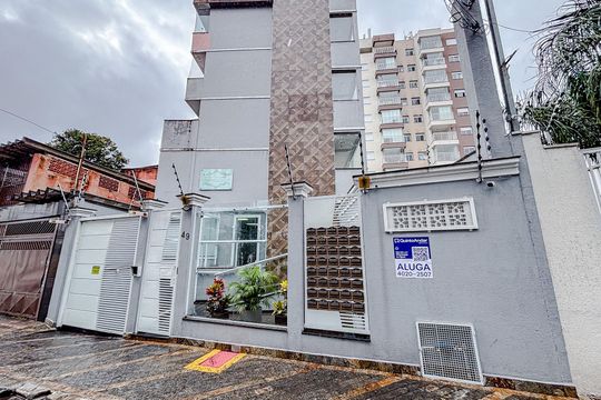 Fachada com Placa de apartamento para alugar com 2 quartos, 52m² em Vila Matilde, São Paulo