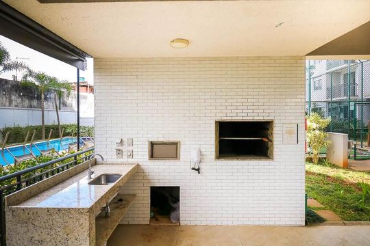 Área comum - Churrasqueira de apartamento para alugar com 2 quartos, 48m² em Jardim Brasil, São Paulo