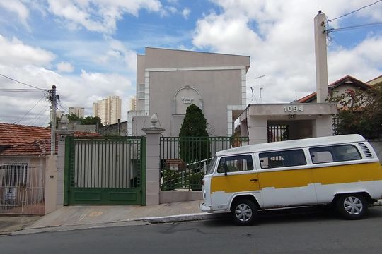 Fachada  de casa de condomínio para alugar com 2 quartos, 70m² em Vila Prudente, São Paulo