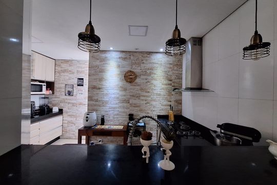 Cozinha  de casa para alugar com 3 quartos, 100m² em Santa Monica, Belo Horizonte