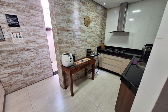 Cozinha  de casa para alugar com 3 quartos, 100m² em Santa Monica, Belo Horizonte